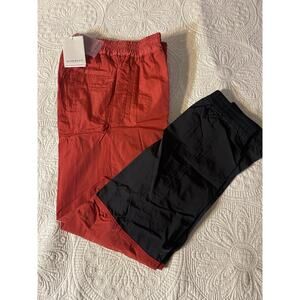 Givenchy Paris Men’s Jogging Pants – Red/Black Colorblock – Size 46 – NWT